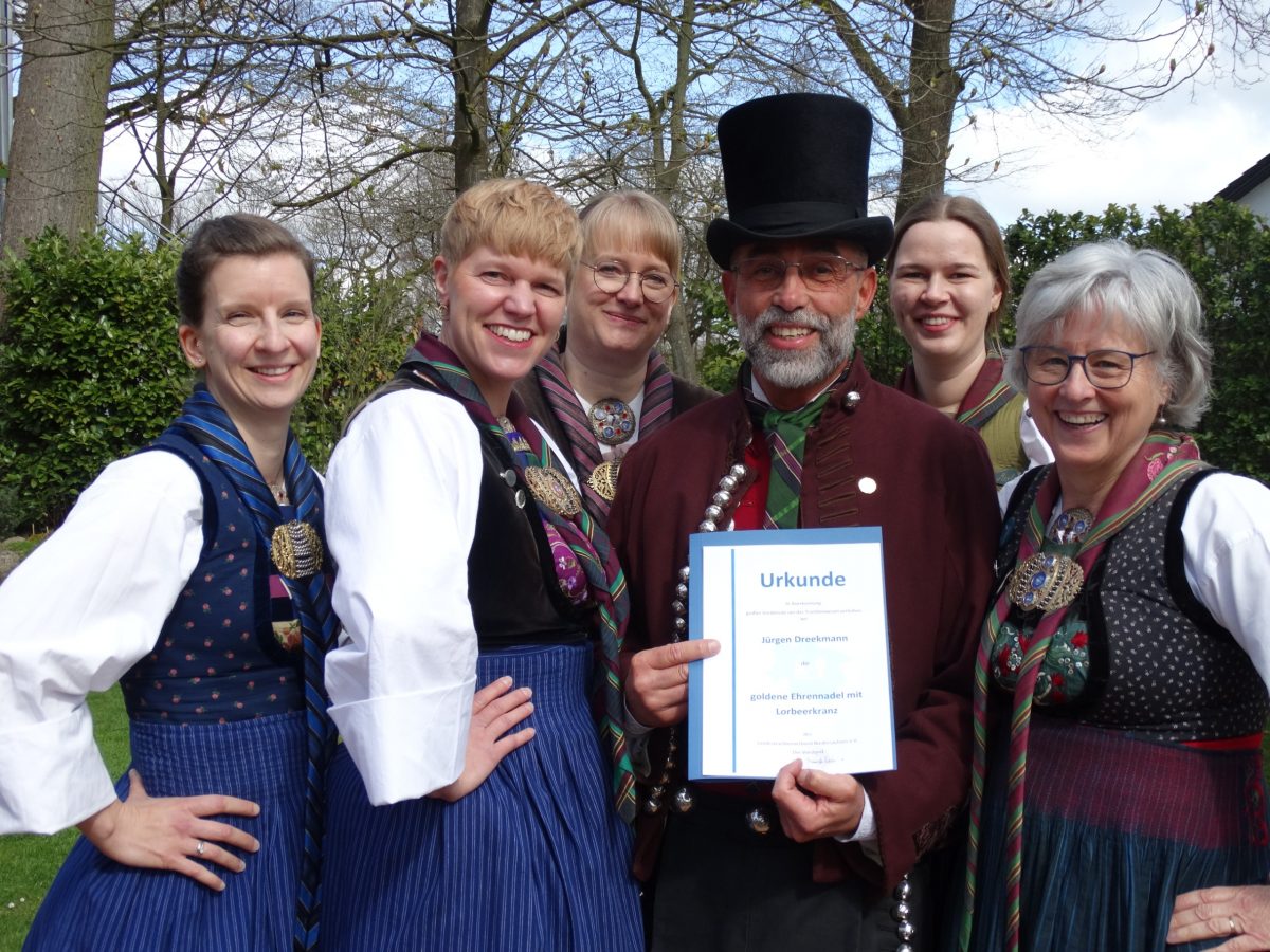 Hohe Auszeichnung für Jürgen Dreekmann